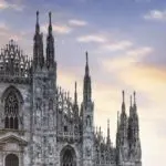 Open top bus tour of Milan